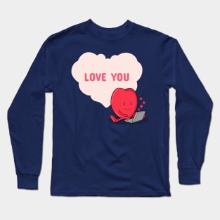 Love You Valentines Day Gift Long Sleeve T-Shirt